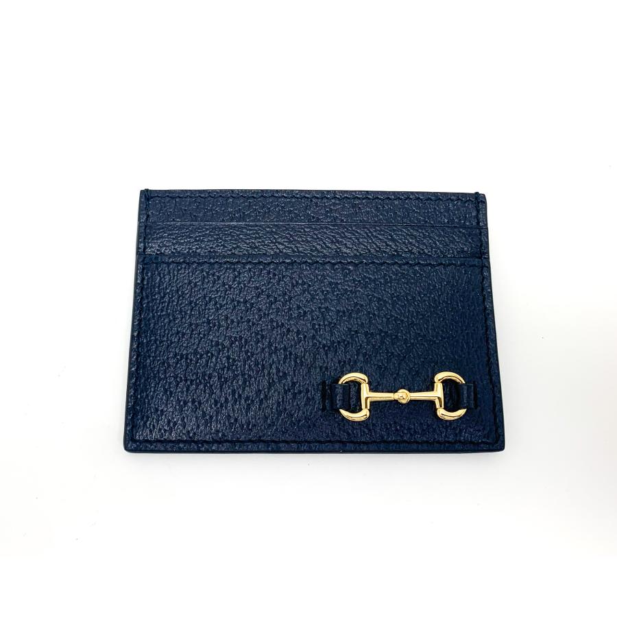 GUCCI グッチ 700469 ホースビット ブラック 黒 カードケース GUCCI グッチ 700469 ホースビット ブラック 黒 カードケース