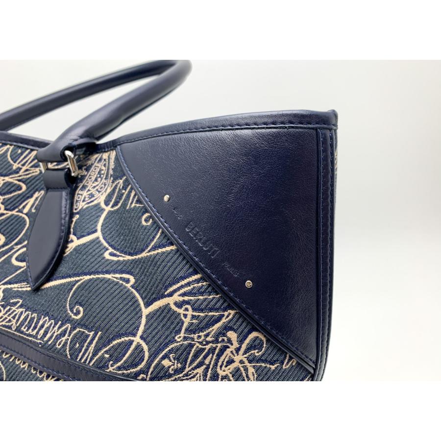 BERLUTI ベルルッティ トゥジュール ジャカード デニム