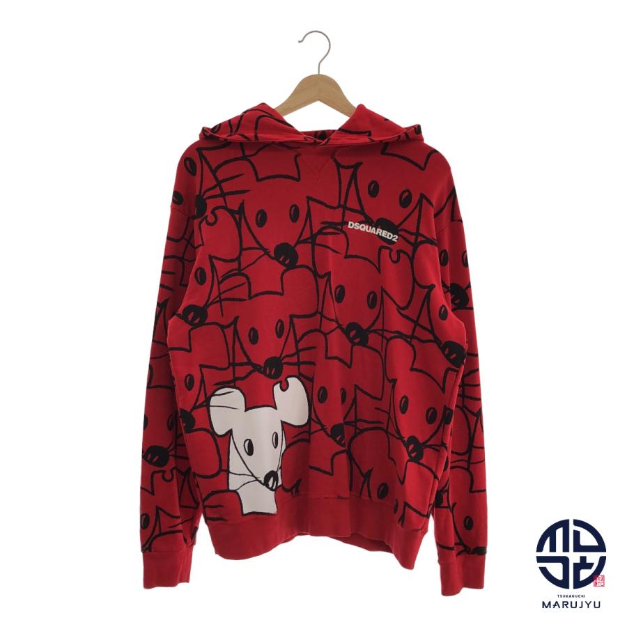 Dsquared2 ディースクエアード DQ0815 ネズミ ネズ耳 イラスト  