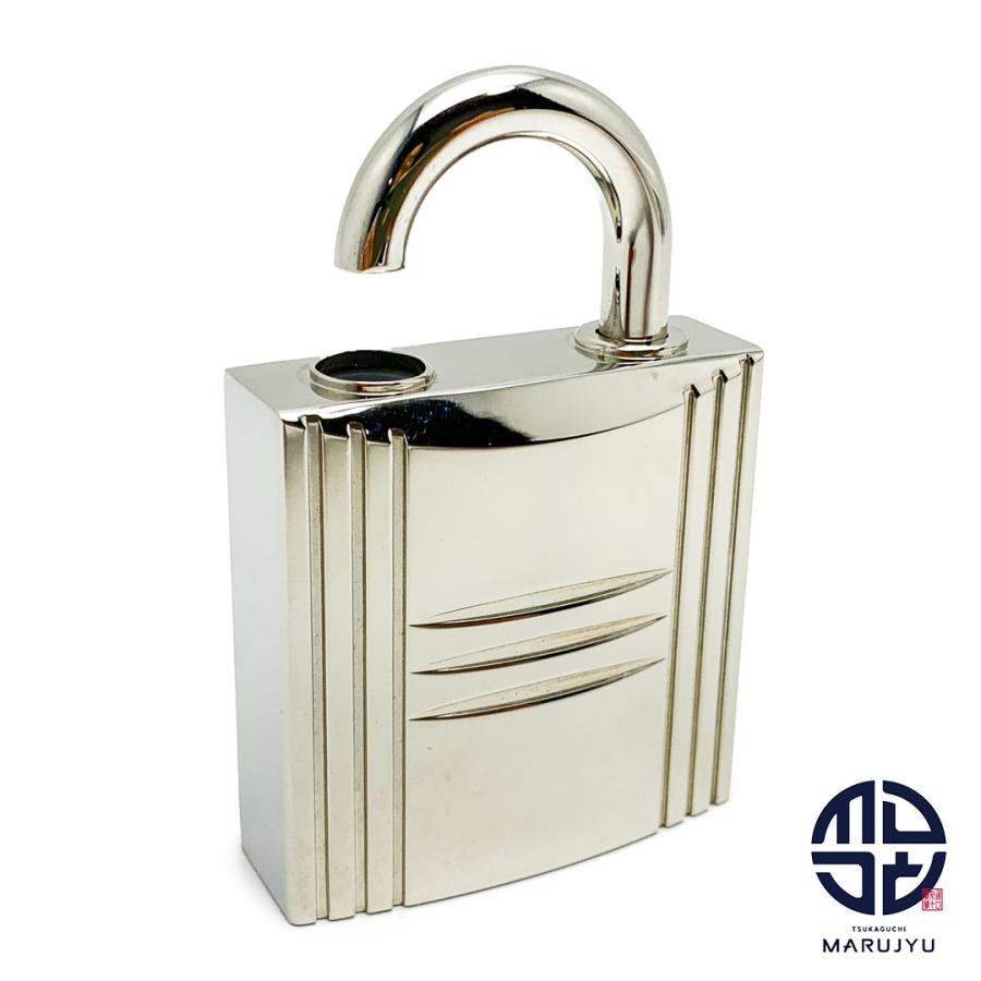 HERMES エルメス カデナ シルバーカラー ジュエルロック 香水入れ 香水