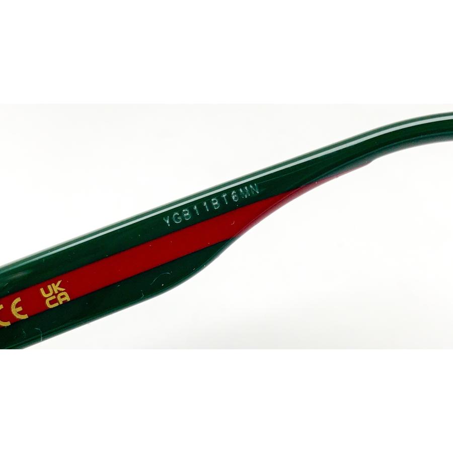 GUCCI グッチ 黒 ブラック シェリーライン サングラス GG0417SK