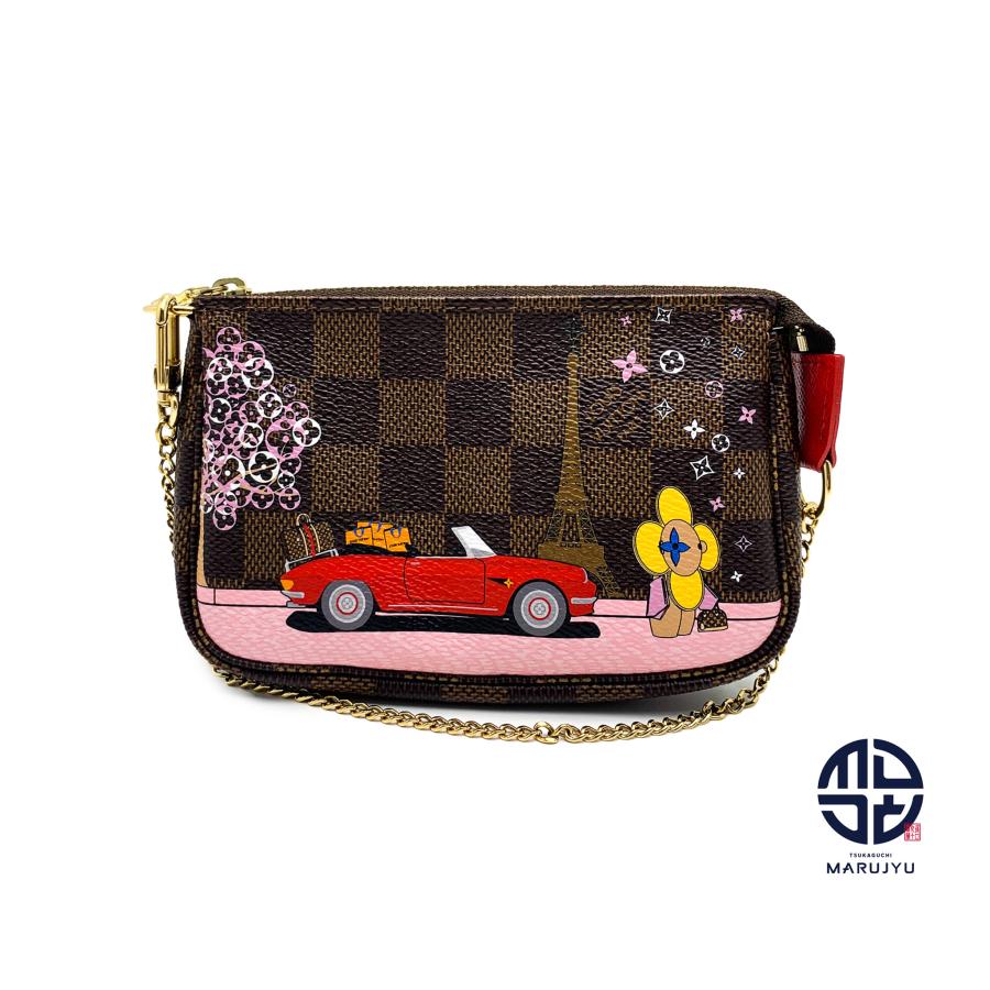 LOUIS VUITTON ルイヴィトン ダミエ ヴィヴィエンヌ ミニポシェット
