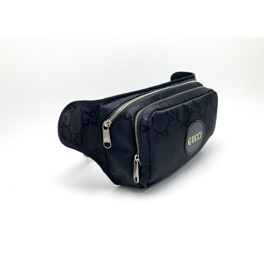 GUCCI グッチ 黒 ブラック GGロゴ Gucci Off The Grid ウエスト