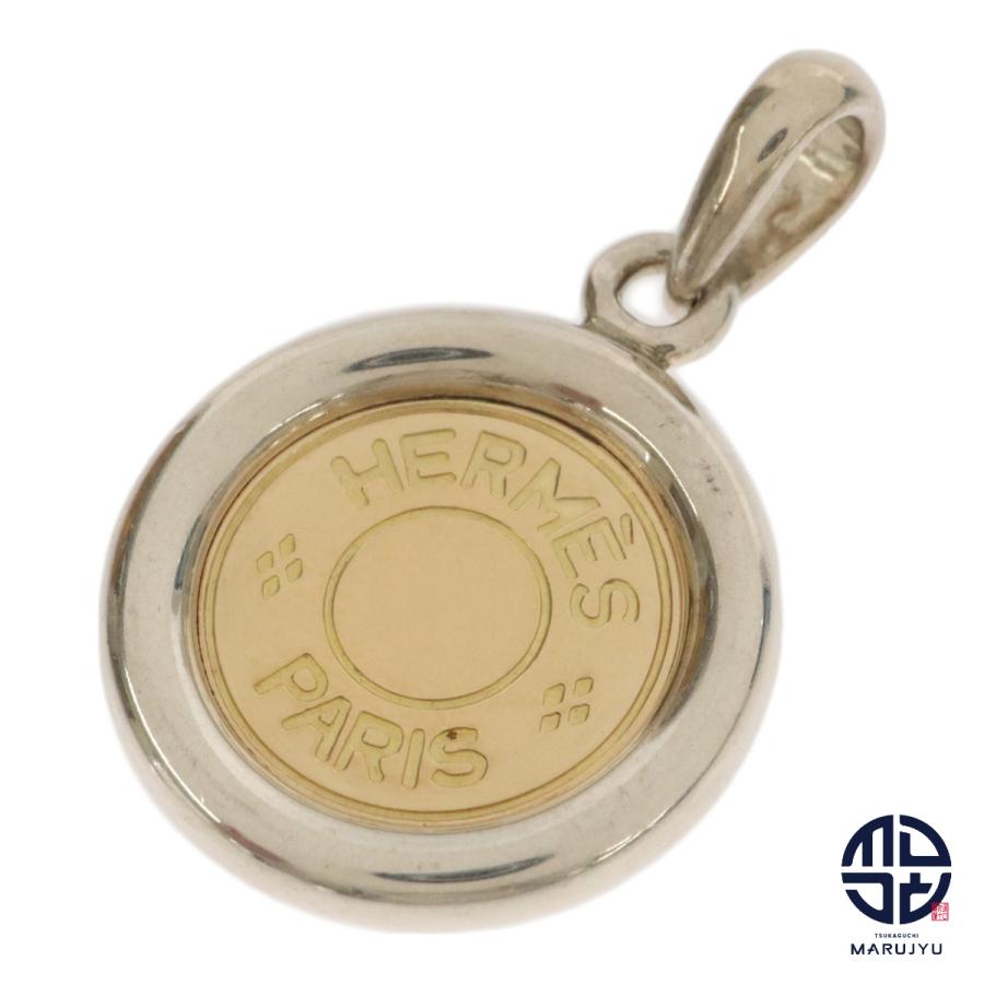 HERMES エルメス Au750/K18/18金 Ag925/シルバー/SILVER セリエ