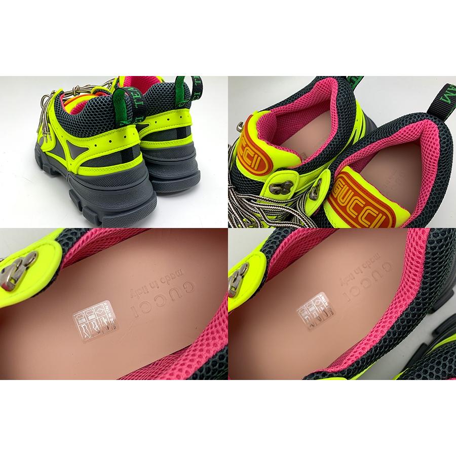 GUCCI グッチ イエロー系 蛍光 黄色 フラッシュトレック GUCCI グッチ イエロー系 蛍光 黄色 フラッシュトレック