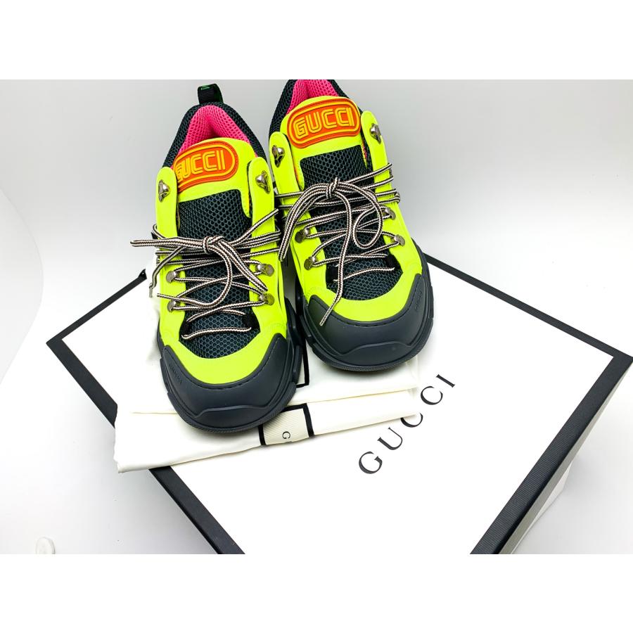 GUCCI グッチ イエロー系 蛍光 黄色 フラッシュトレック GUCCI グッチ イエロー系 蛍光 黄色 フラッシュトレック