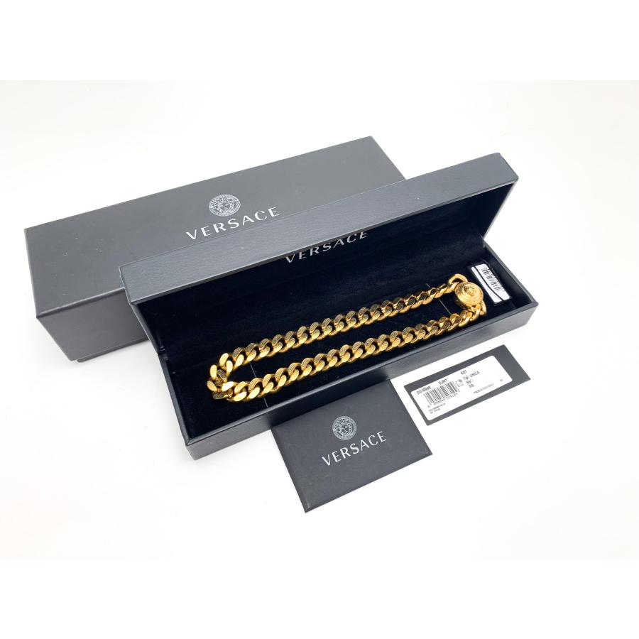 ヴェルサーチ❣️Versace‼️ゴールドメデューサ ❣️チョーカー‼️極美品❣️ VERSACE ヴェルサーチ ゴールドカラー メデューサ チョーカー