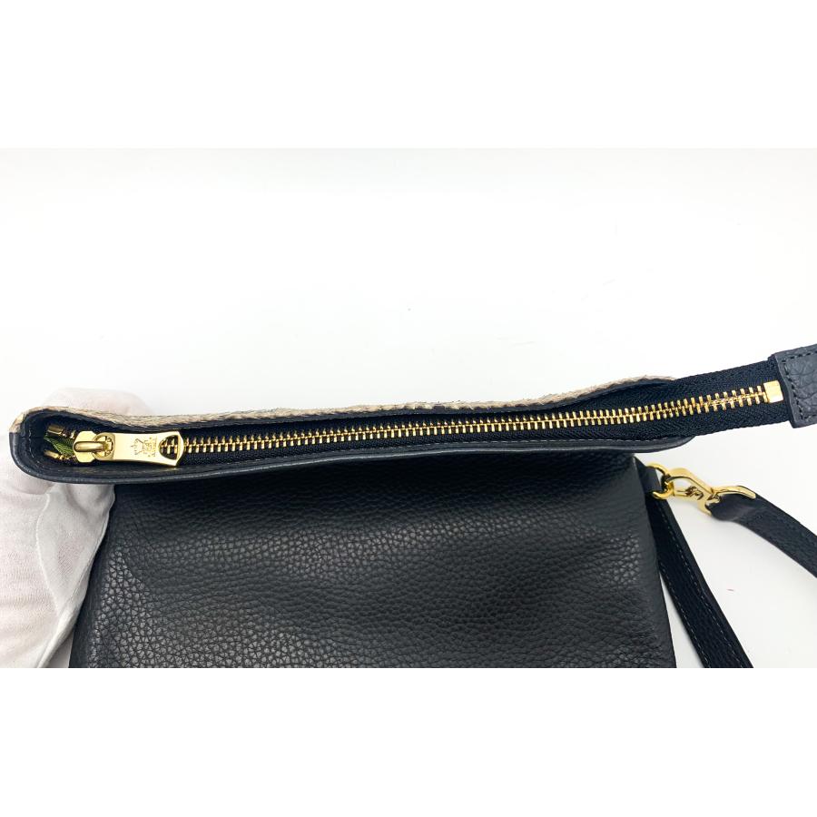 ❤︎ほぼ未使用❤︎A.D.M.J エーディーエムジェイ　クラッチショルダー ADMJ エーディーエムジェイ パイソン ショルダーバック クラッチ