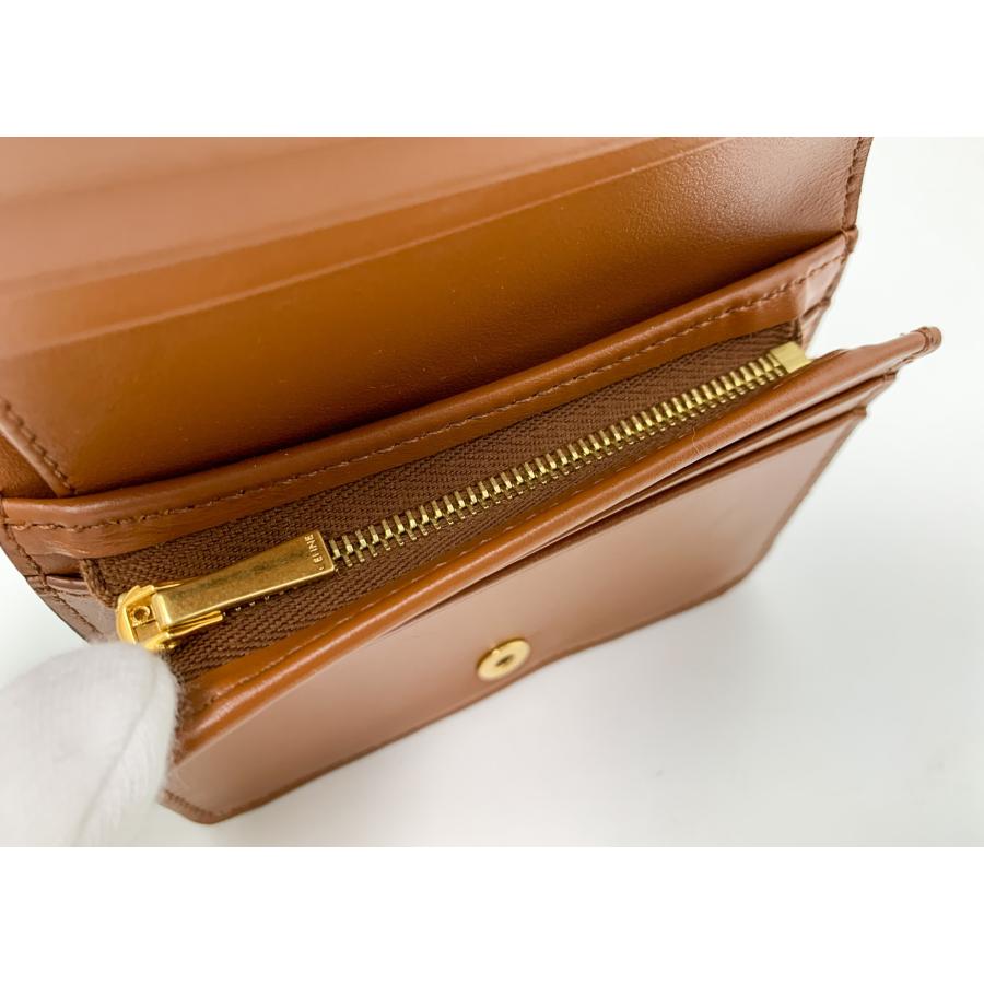 CELINE セリーヌ 二つ折り コンパクトウォレット トリオンフキャンバス