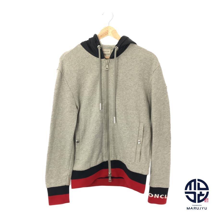 MONCLER モンクレール MAGLIA CARDIGAN グレー 長袖 パーカー MONCLER モンクレール MAGLIA CARDIGAN グレー 長袖 パーカー