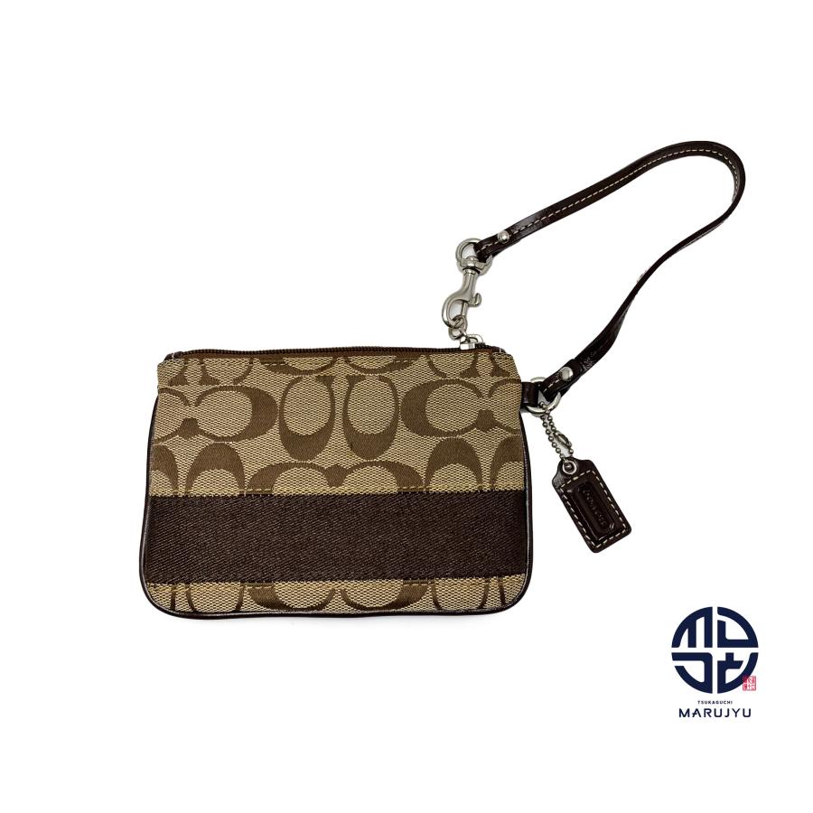 COACH コーチ シグネチャー ミニポーチ 小物入れ ※ポスト投稿でのご