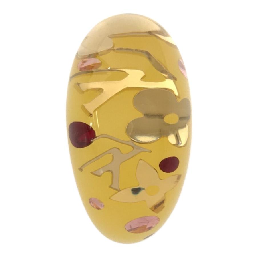 LOUIS VUITTON ルイヴィトン イエロー×ゴールド LVパターン バーグ