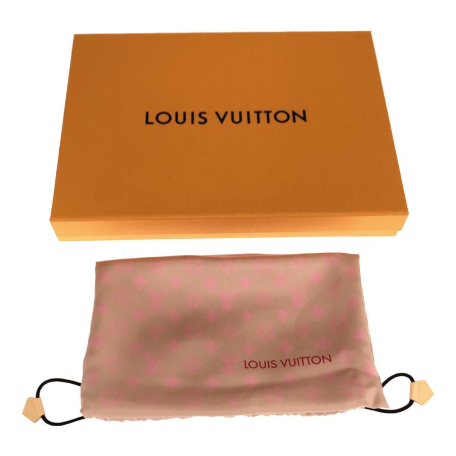 LOUIS VUITTON ルイヴィトン シルク ウール モノグラム 大判