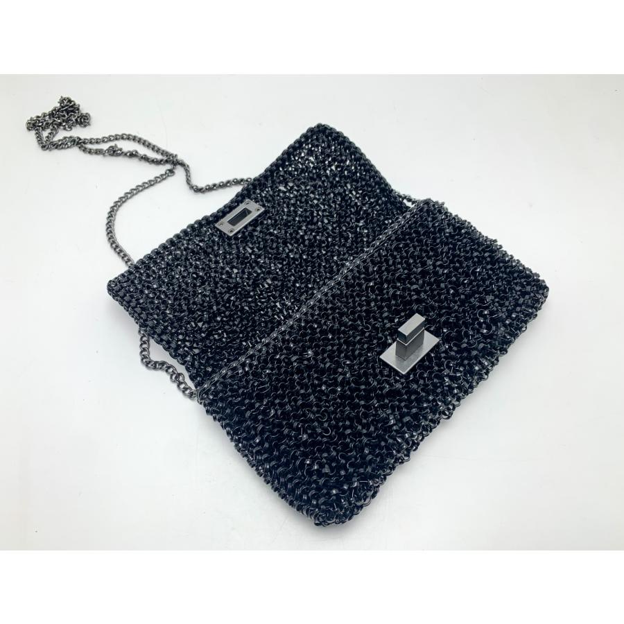 ANTEPRIMA アンテプリマ ワイヤー 黒 ブラック フラップタイプ ミニ