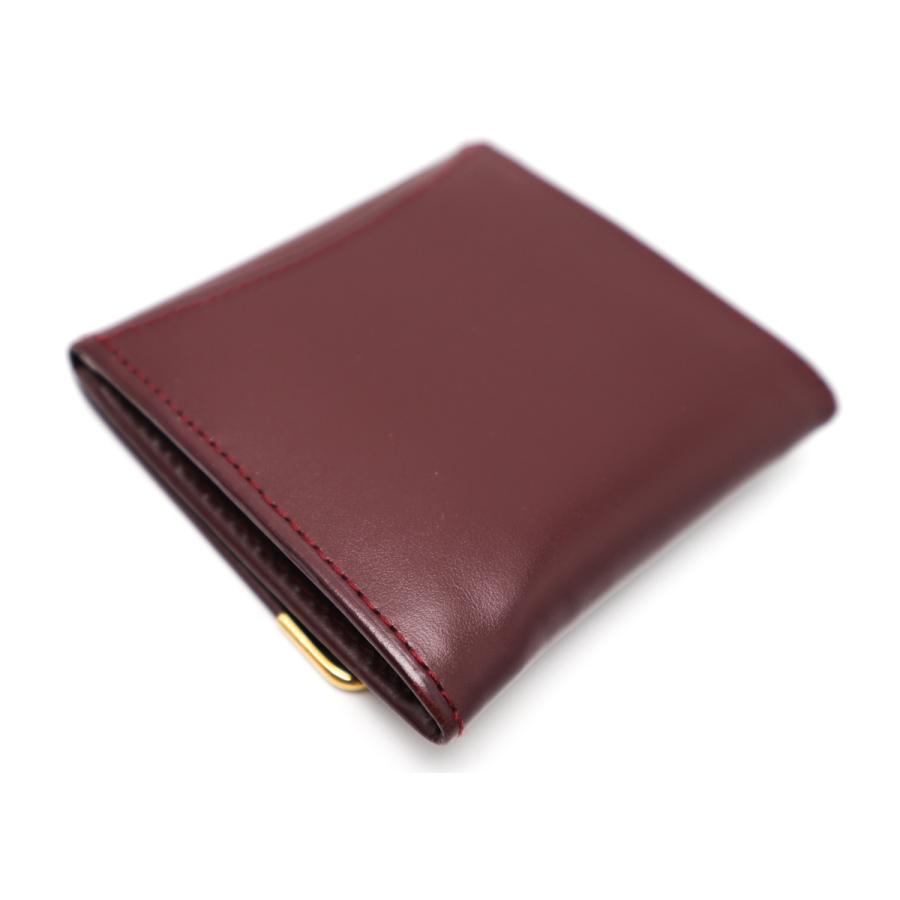 カルティエ　ケース　小銭入れ　丸　ウォレット　財布　ゴールド金具 Cartier】2184箱付き極美品カルティエ マストライン コインケース