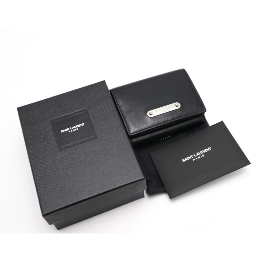 SAINT LAURENTコンパクト財布 SAINT LAURENT サンローラン コンパクト 3つ折り財布 コンパクトサイフ