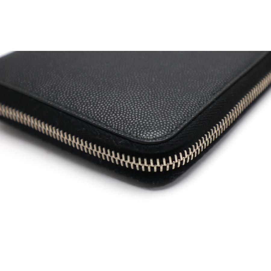 SAINT LAURENT サンローラン 黒 ジッピーウォレット 長財布 : 塚口丸十