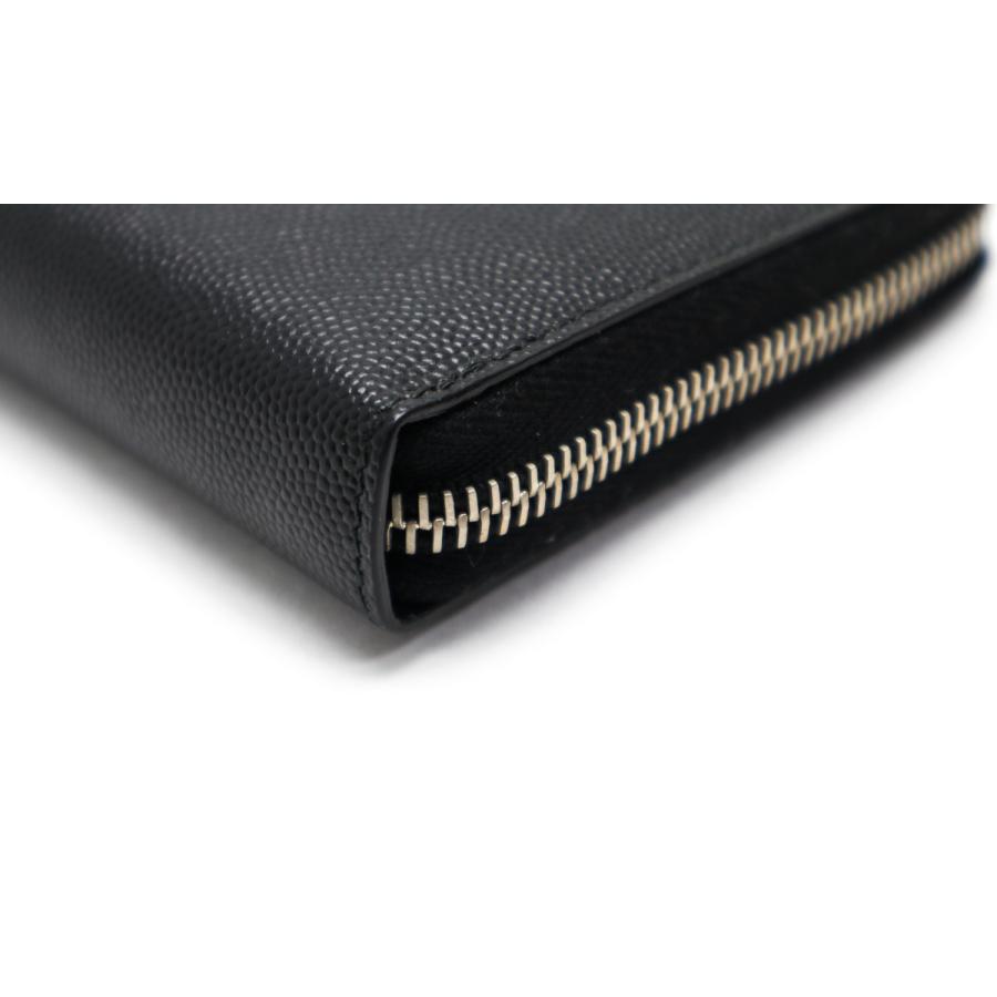 SAINT LAURENT サンローラン 黒 ジッピーウォレット 長財布