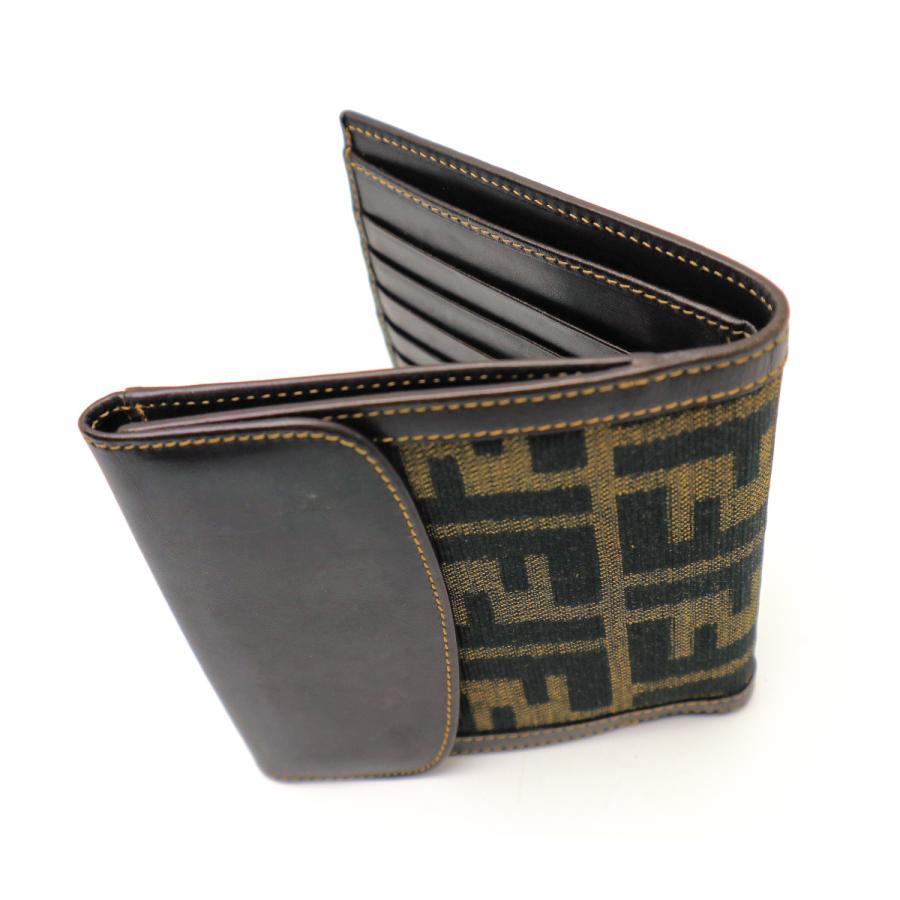 FENDI（フェンディ） ズッカ柄 Wホック財布 サイフ : 塚口丸十質舗 