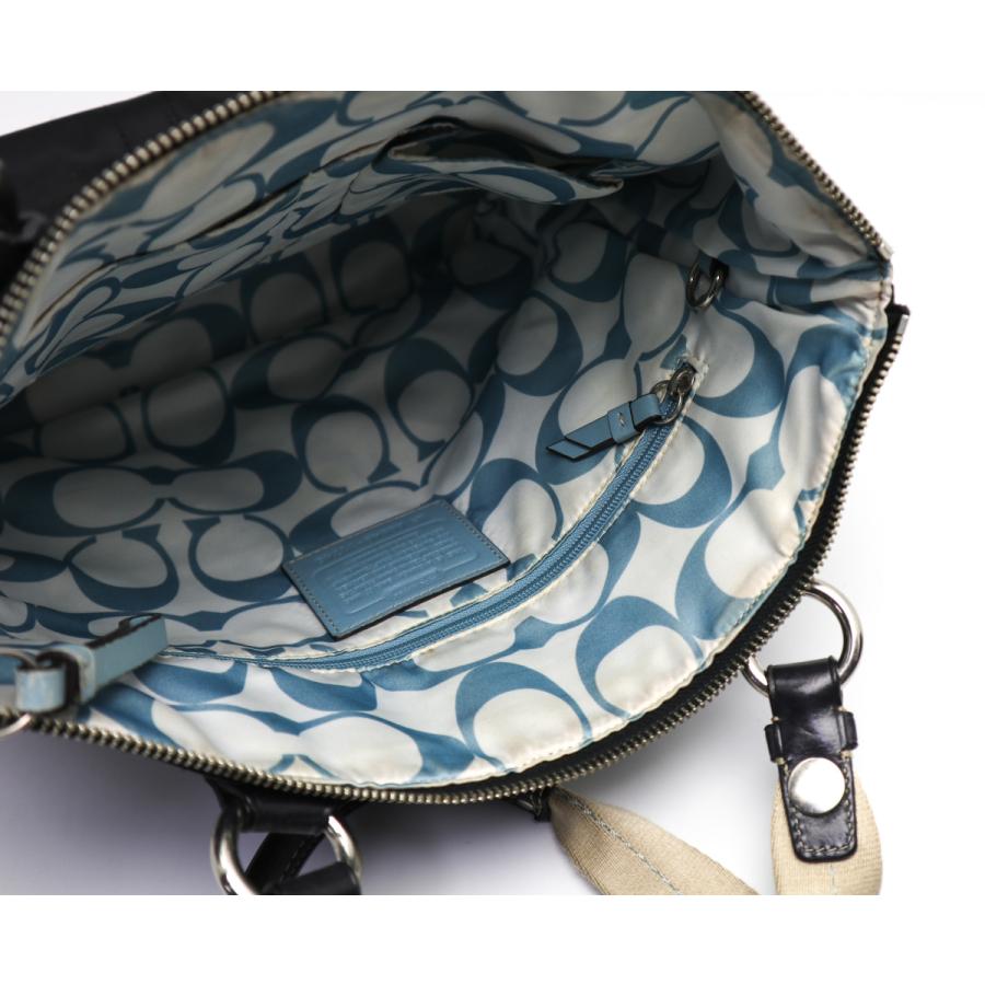 COACH ブラック レザートートバッグ COACH コーチ トートバック A0849-11745 : 塚口丸十質舗 Yahoo