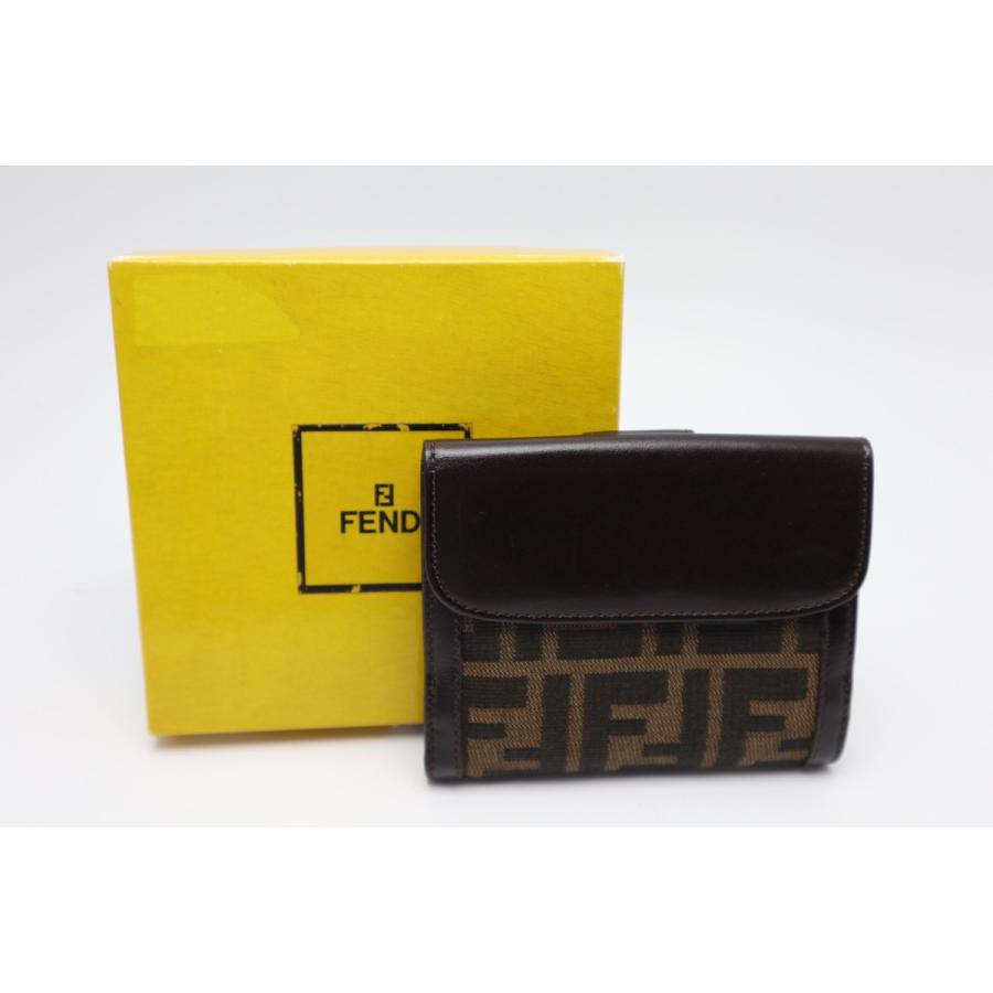 FENDI（フェンディ） ズッカ柄 Wホック財布 : 塚口丸十質舗 Yahoo