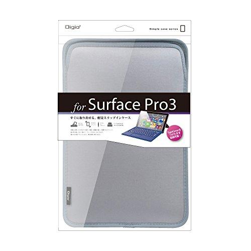 マイクロソフト Surface 独特の上品 Pro 63％以上節約 3 用 シルバー TBC-SFP1403SL スリップインケース