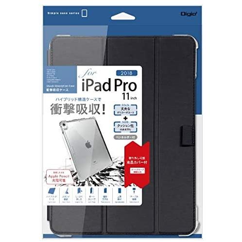iPad Pro 11inch 2018 用 衝撃吸収ケース ブラック TBC-IPP1802BK｜maruk-store｜04