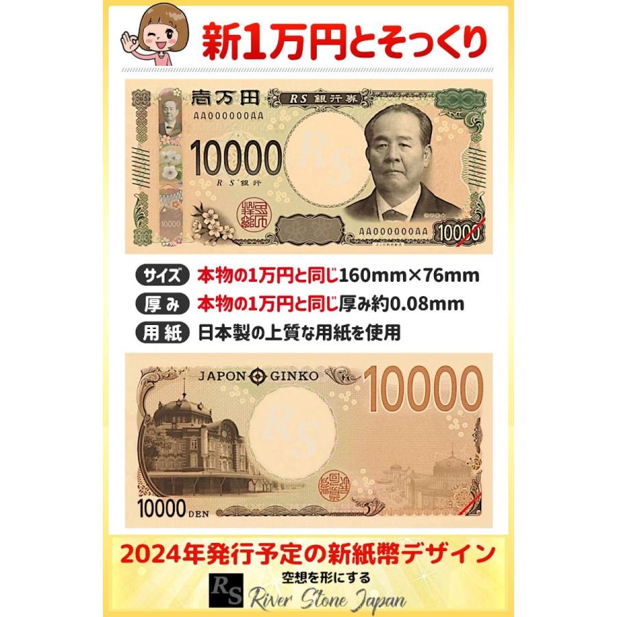 Rs ジョークグッズ お札 札束 ダミー おもちゃのお金 100万円 新紙幣 ドッキリ プレゼント おもしろグッズ 給 マルクストア 通販 Yahoo ショッピング