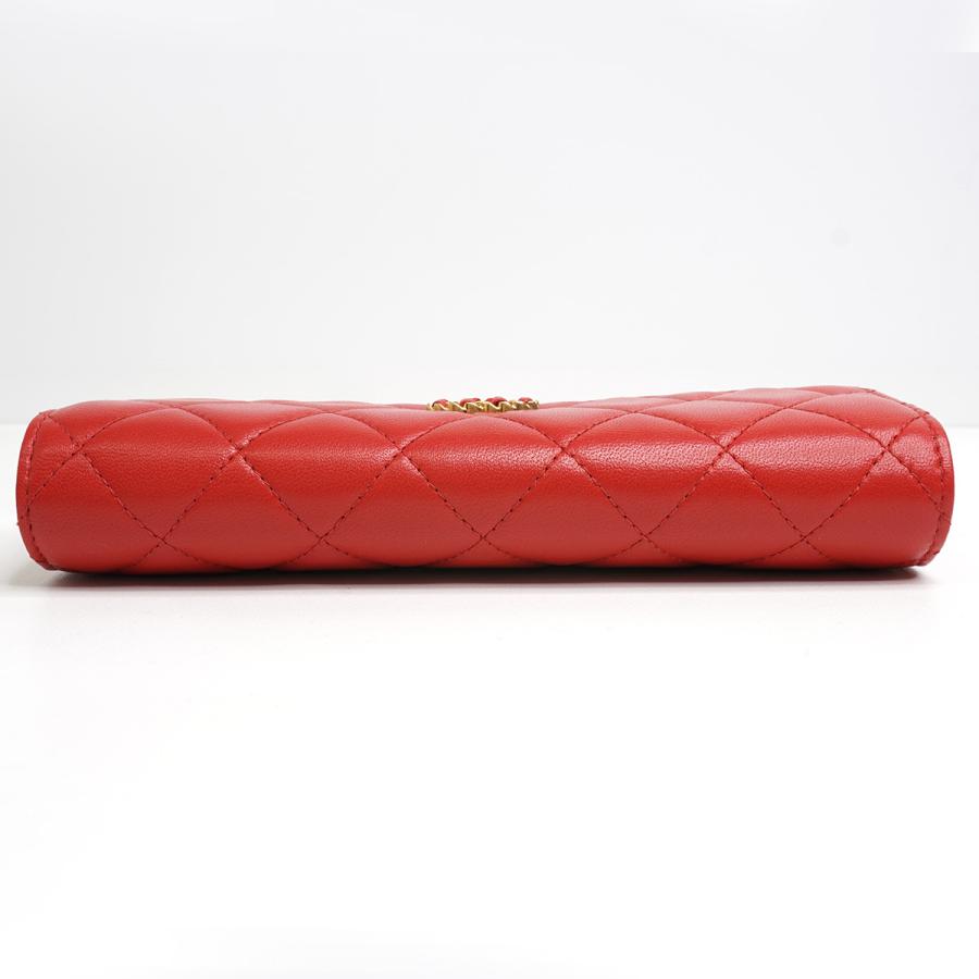 CHANEL（シャネル） マトラッセ チェーンココマーク ロングフラップ