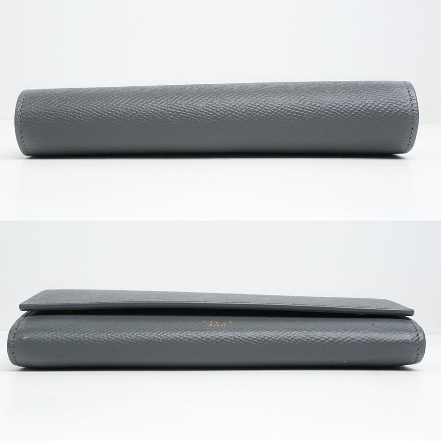 CELINE セリーヌ ラージフラップウォレット カーフスキン 長財布 CELINE セリーヌ ラージフラップウォレット カーフスキン 長財布