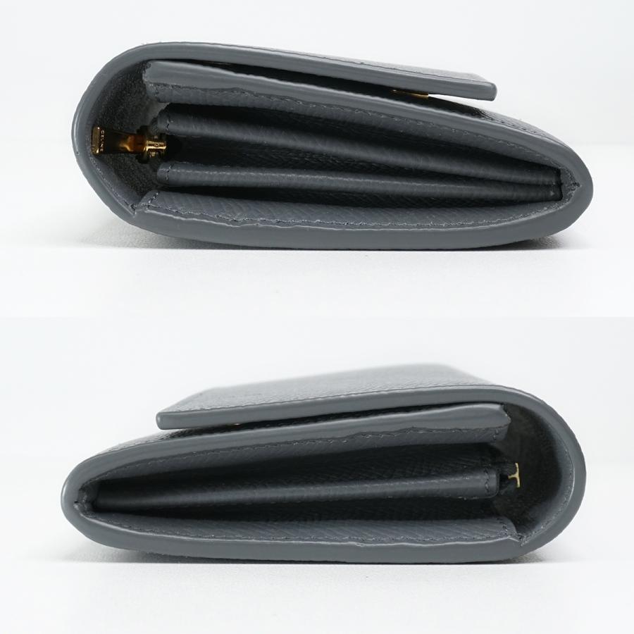 CELINE セリーヌ ラージフラップウォレット カーフスキン 長財布 CELINE セリーヌ ラージフラップウォレット カーフスキン 長財布
