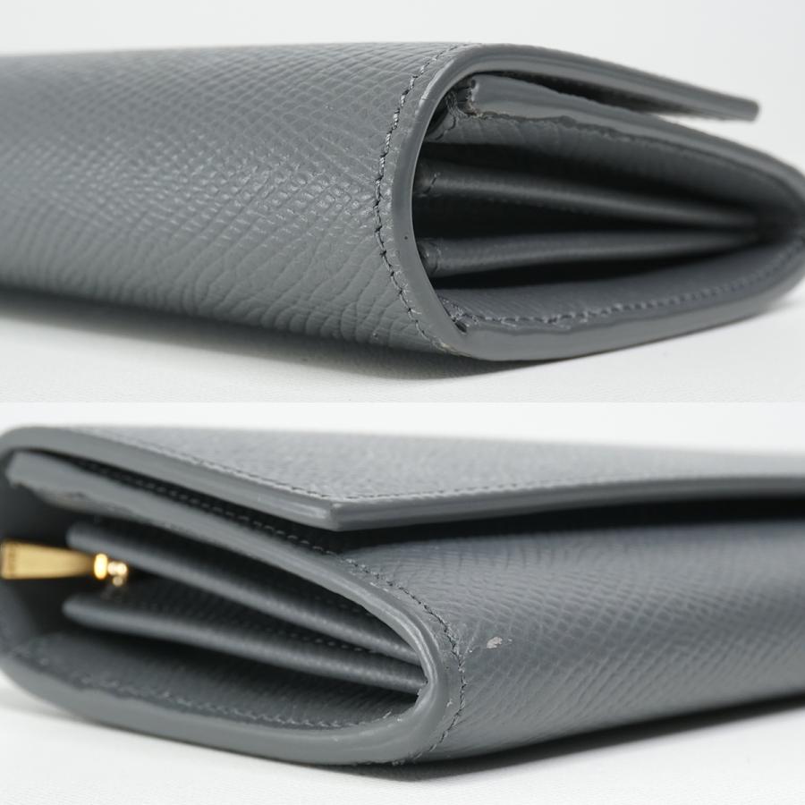 CELINE セリーヌ ラージフラップウォレット カーフスキン 長財布 CELINE セリーヌ ラージフラップウォレット カーフスキン 長財布