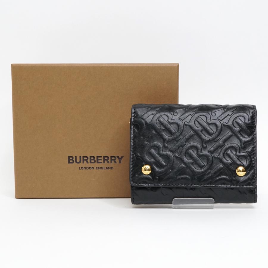 BURBERRY バーバリー エンボス TBモノグラム コンパクト BURBERRY バーバリー エンボス TBモノグラム コンパクト