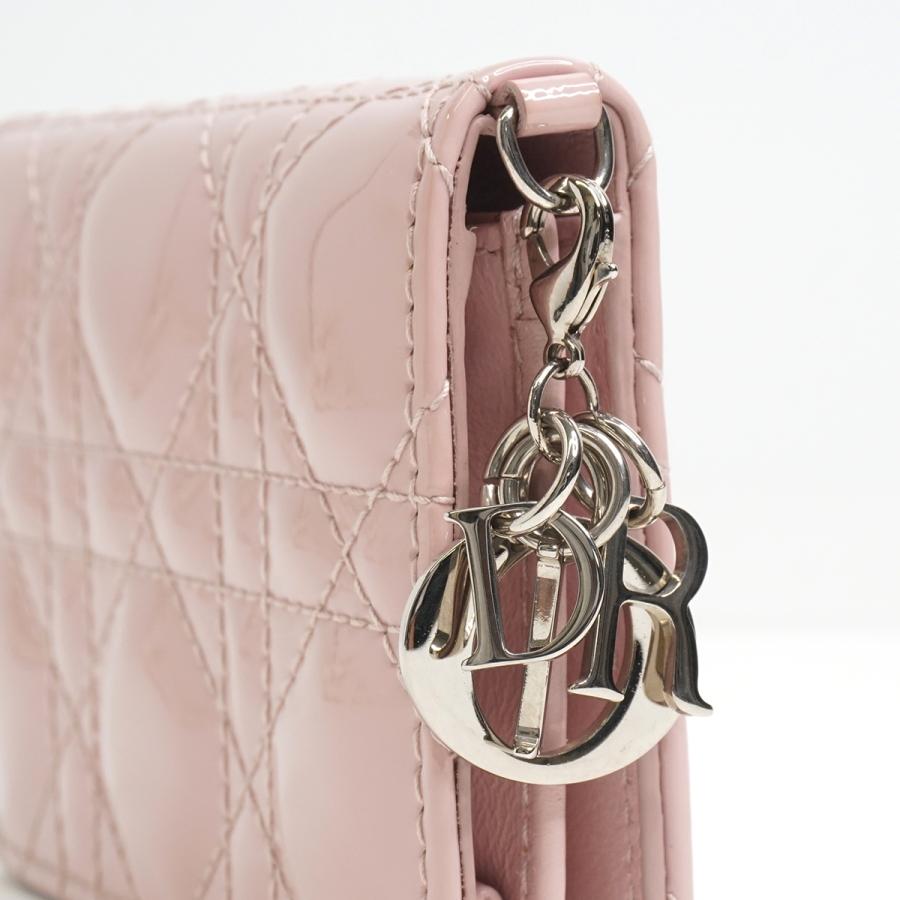 Christian Dior クリスチャン ディオール カードケース パテントレザー ピンク | Christian Dior | 02
