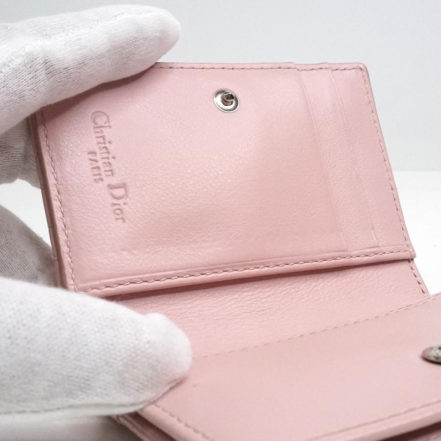 Christian Dior クリスチャン ディオール カードケース パテントレザー ピンク | Christian Dior | 09