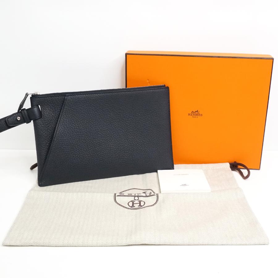 HERMES ポシェット ボディバッグ ポーチ ゴールド 2way クシュベル HERMES ポシェット ボディバッグ ポーチ ゴールド 2way