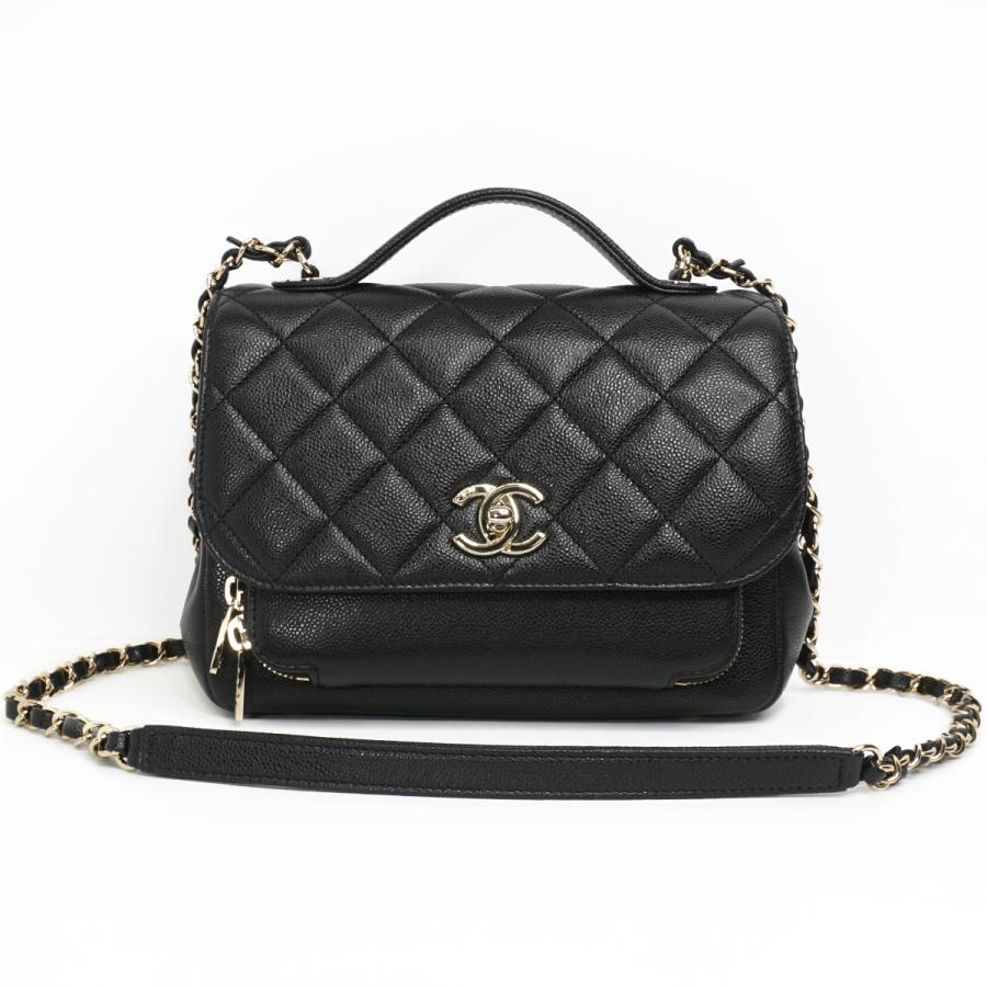 CHANEL（シャネル） キャビアスキン アフィニティ ミディアム 2Way
