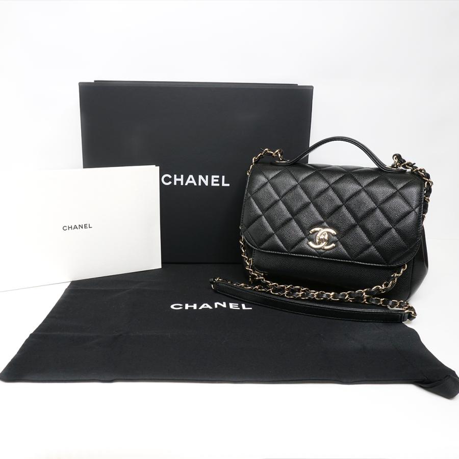 CHANEL（シャネル） キャビアスキン アフィニティ ミディアム 2Way