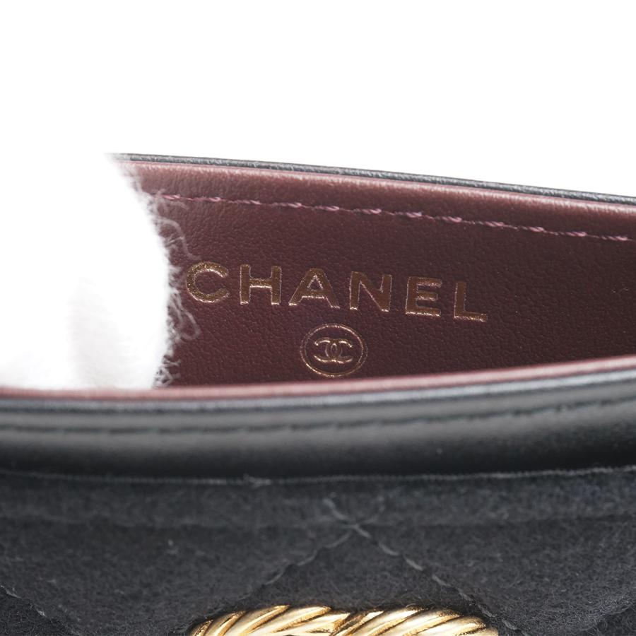 CHANEL⭐︎シャネル⭐︎財布⭐︎カードケース⭐︎デカココ⭐︎美品 CHANEL（シャネル） ココマーク カードケース ブラック : 質屋マルカ