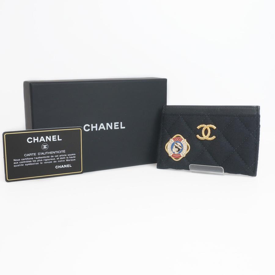 CHANEL（シャネル） ココマーク カードケース ブラック : 質屋マルカ