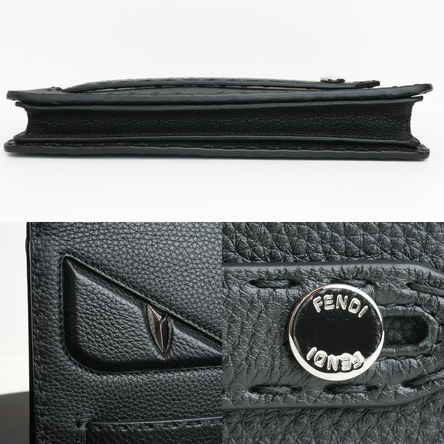 FENDI フェンディ モンスター クラッチバッグ 黒 ブラック FENDI フェンディ モンスター クラッチバッグ 黒 ブラック