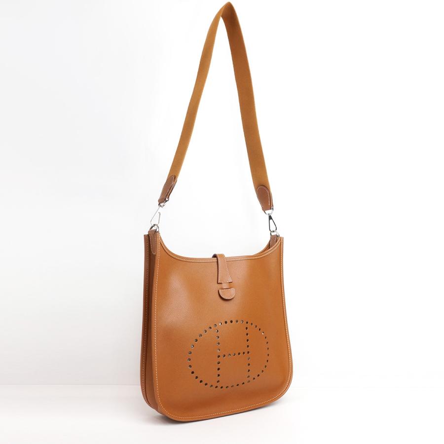 HERMES エルメス エブリン I PM エプソン ゴールド シルバー金具