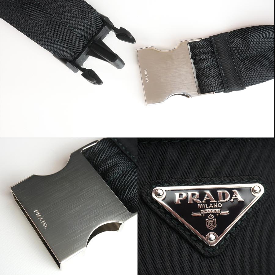 PRADA（プラダ） ナイロン ボディバッグ ウエストバッグ ブラック