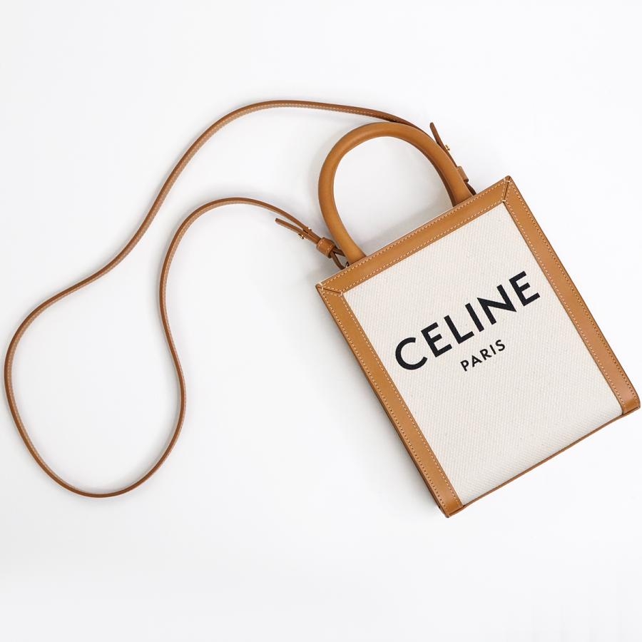 CELINE セリーヌ ミニ バーティカルカバ ショルダーバッグ CELINE セリーヌ ミニ バーティカルカバ ショルダーバッグ