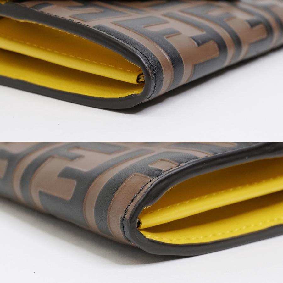 FENDI フェンディ コンチネンタルウォレット エフ イズ フラップ FENDI フェンディ コンチネンタルウォレット エフ イズ フラップ