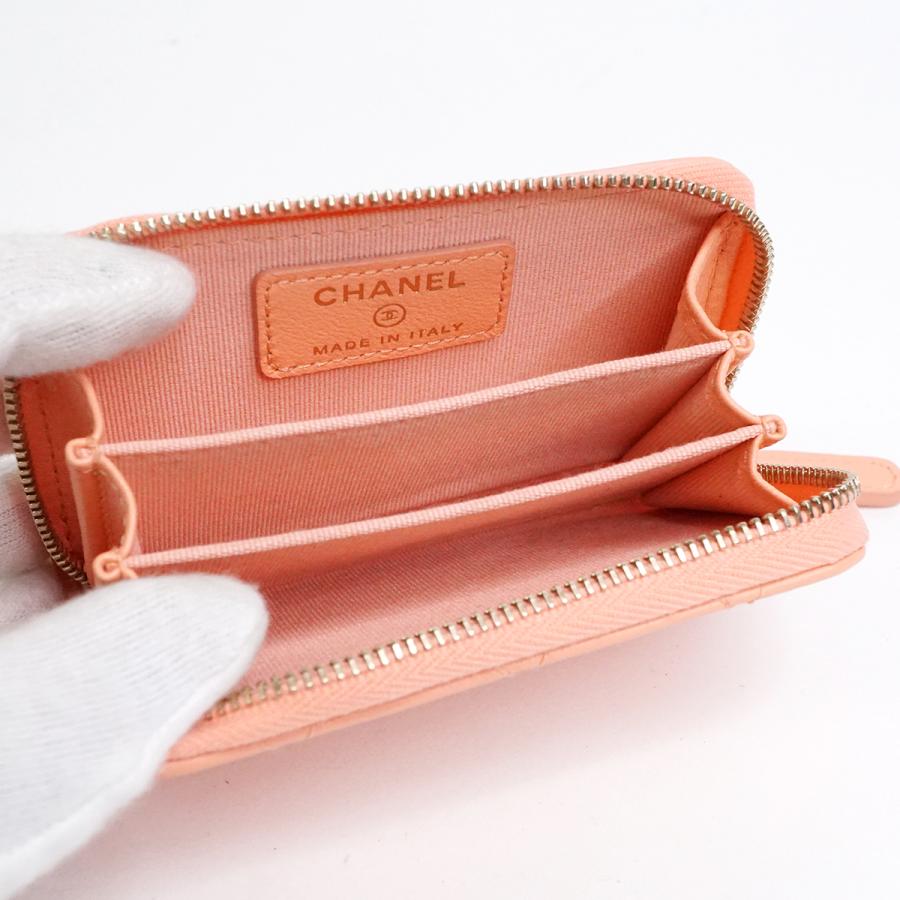 CHANEL シャネル マトラッセ ジップコインパース コインケース