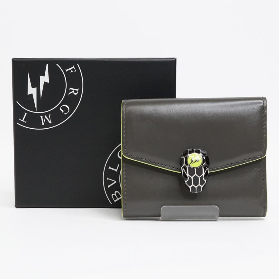 BVLGARI ブルガリ セルペンティ フォーエバー 三つ折り財布 BVLGARI ブルガリ セルペンティ フォーエバー 三つ折り財布