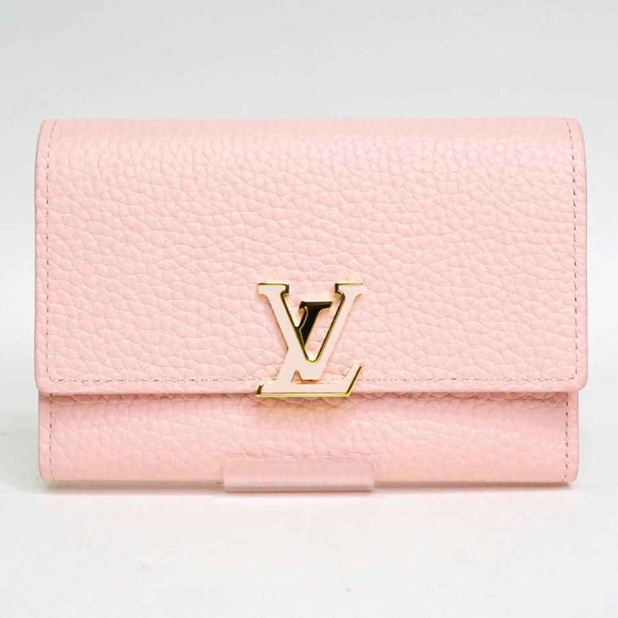 LV ルイ・ヴィトン トリヨンレザー ポルトフォイユ・カプシーヌ コンパクト 三つ折り財布 M82361 | LOUIS VUITTON