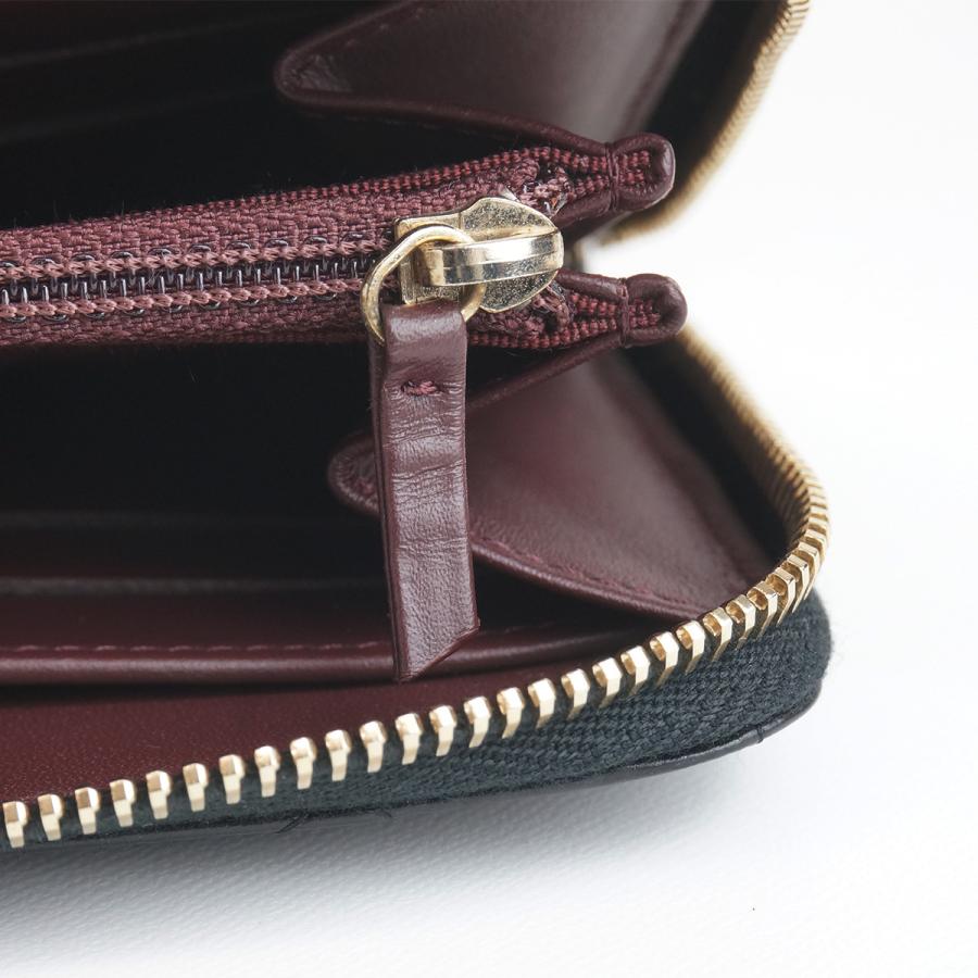 CHANEL シャネル 2.55 マトラッセ ラウンドファスナー長財布 黒×GP  