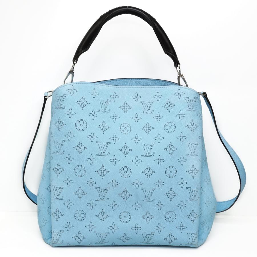 LOUIS VUITTON（ルイ・ヴィトン） LV マヒナ バビロンPM アイスブルー